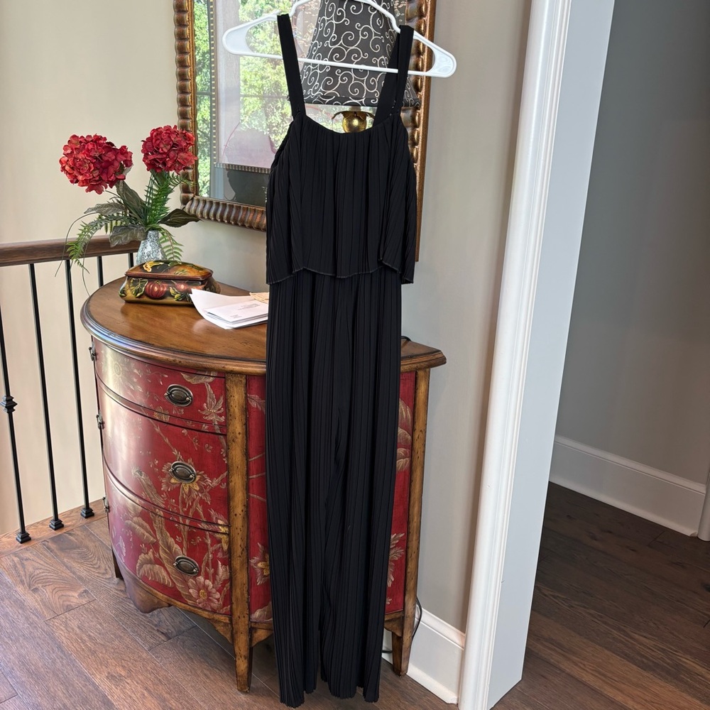 Black Flowy Jumpsuit